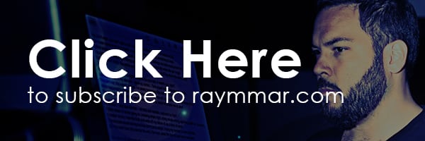 Subscribe to Raymmar.com CTA