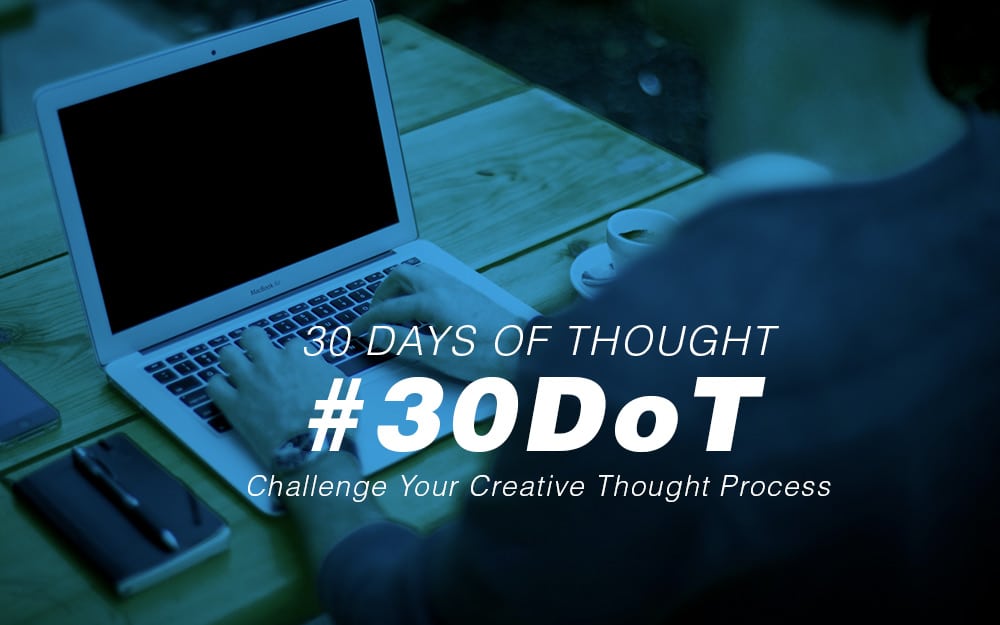 30 Days of Thought Register today!